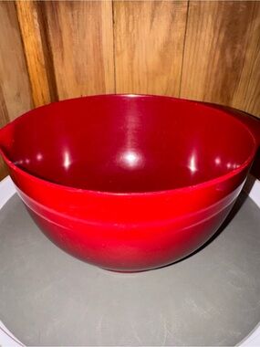 Red Mixing Bowl - Baking & Home Kitchen